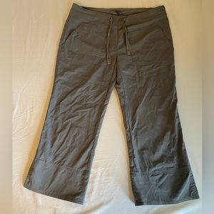 Cute Prana Gray Breathable Capris